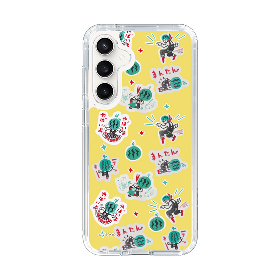 スリムプロテクションケース［ 出川哲朗の充電させてもらえませんか？ - 総柄2 ］