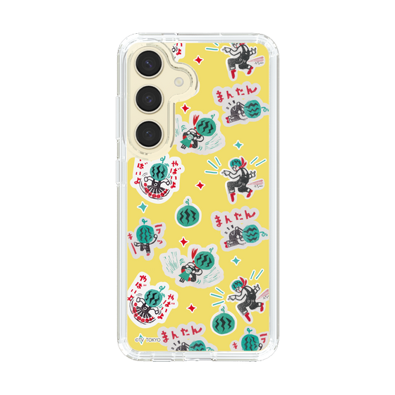 スリムプロテクションケース［ 出川哲朗の充電させてもらえませんか？ - 総柄2 ］