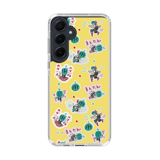 スリムプロテクションケース［ 出川哲朗の充電させてもらえませんか？ - 総柄2 ］