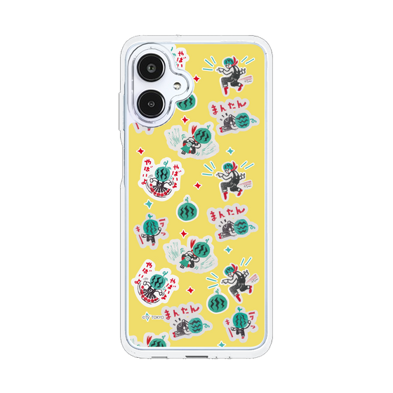 スリムプロテクションケース［ 出川哲朗の充電させてもらえませんか？ - 総柄2 ］