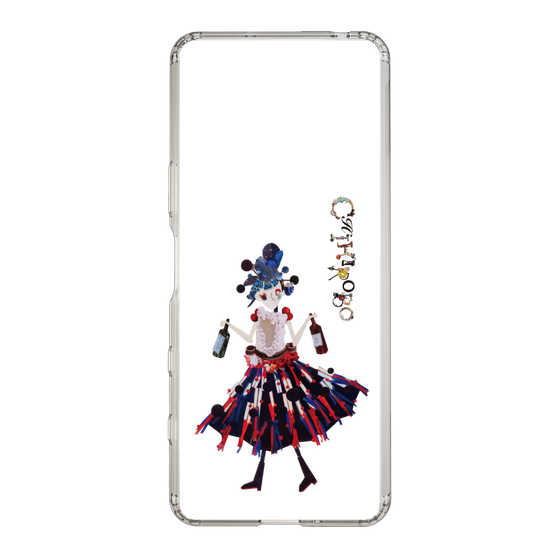 スリムプロテクションケース［ CHIHIROBO - 小マダム ］