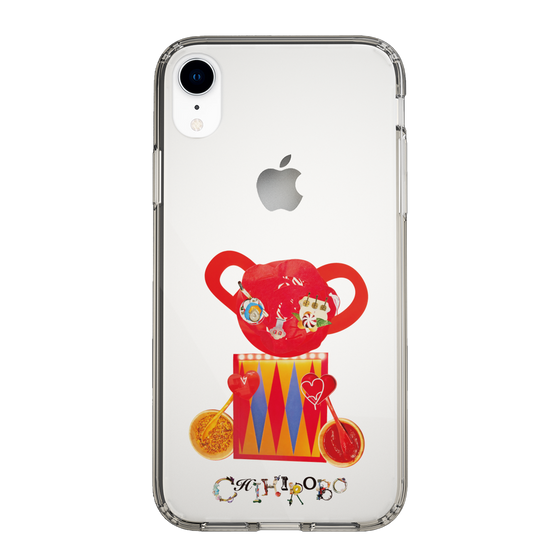 スリムプロテクションケース［ CHIHIROBO - 赤クマ ］