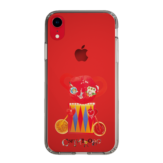 スリムプロテクションケース［ CHIHIROBO - 赤クマ ］