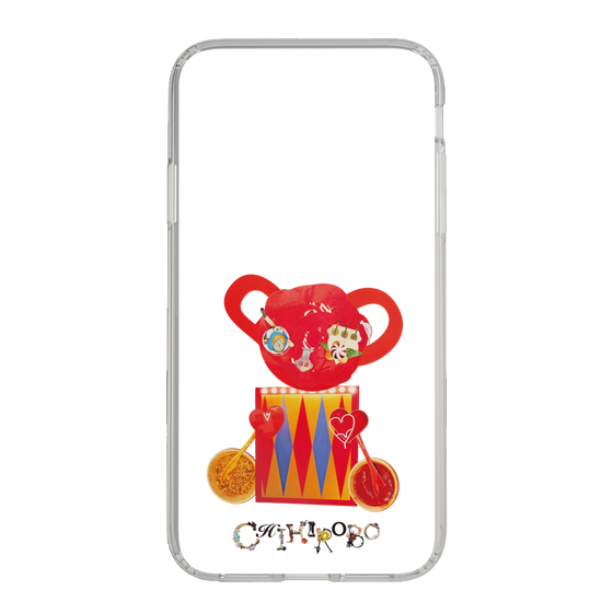 スリムプロテクションケース［ CHIHIROBO - 赤クマ ］