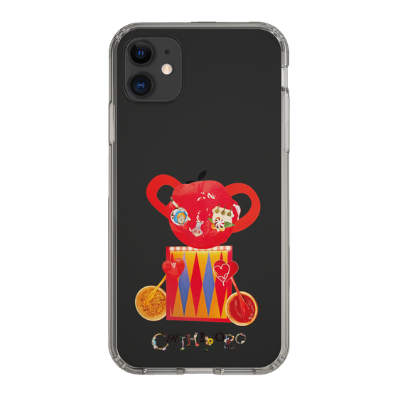 スリムプロテクションケース［ CHIHIROBO - 赤クマ ］