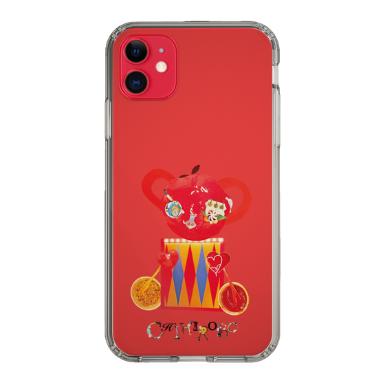 スリムプロテクションケース［ CHIHIROBO - 赤クマ ］