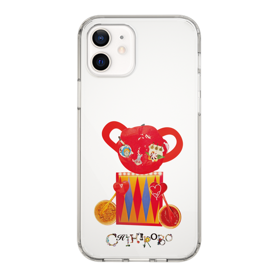 スリムプロテクションケース［ CHIHIROBO - 赤クマ ］