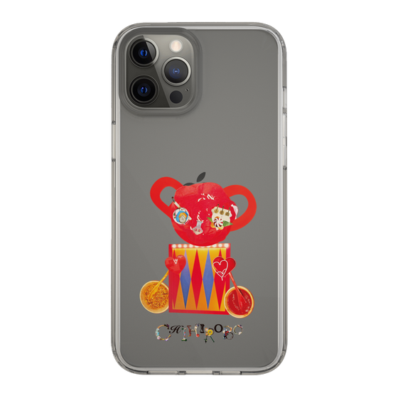 スリムプロテクションケース［ CHIHIROBO - 赤クマ ］