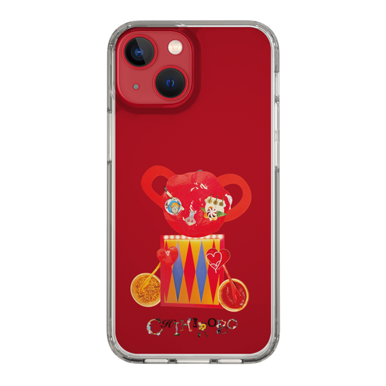 スリムプロテクションケース［ CHIHIROBO - 赤クマ ］