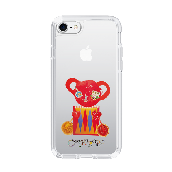 スリムプロテクションケース［ CHIHIROBO - 赤クマ ］