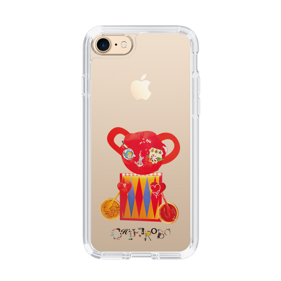 スリムプロテクションケース［ CHIHIROBO - 赤クマ ］