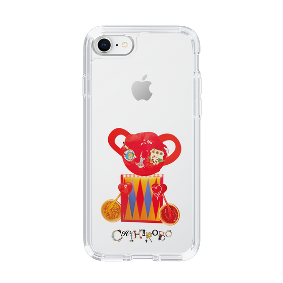 スリムプロテクションケース［ CHIHIROBO - 赤クマ ］