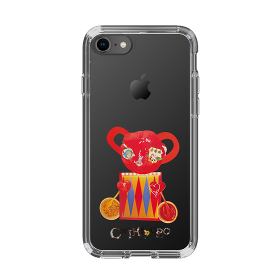 スリムプロテクションケース［ CHIHIROBO - 赤クマ ］