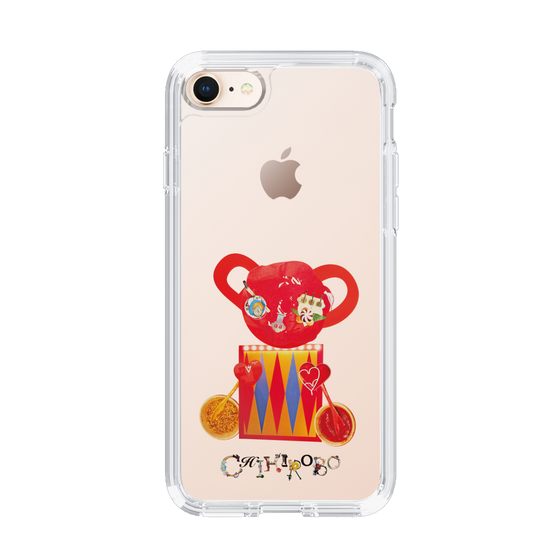 スリムプロテクションケース［ CHIHIROBO - 赤クマ ］