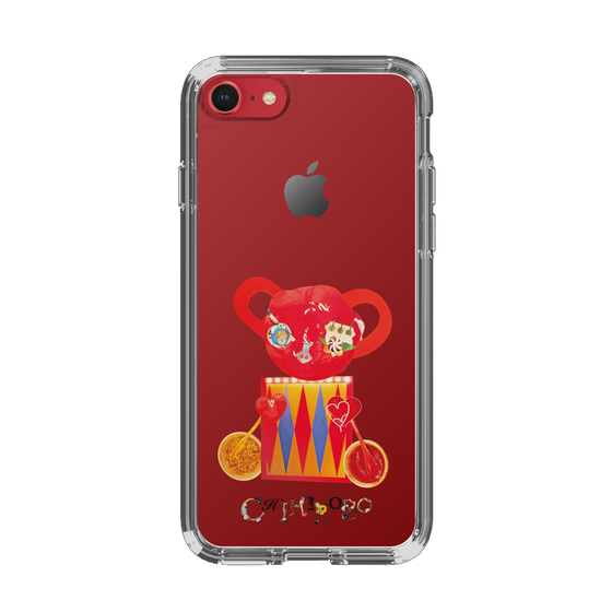 スリムプロテクションケース［ CHIHIROBO - 赤クマ ］