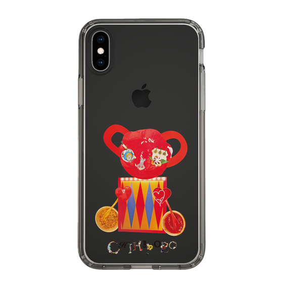 スリムプロテクションケース［ CHIHIROBO - 赤クマ ］