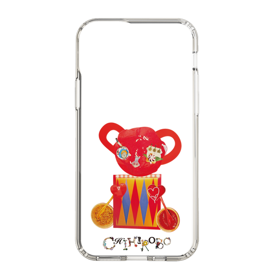 スリムプロテクションケース［ CHIHIROBO - 赤クマ ］