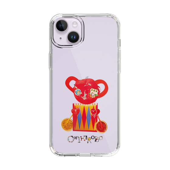 スリムプロテクションケース［ CHIHIROBO - 赤クマ ］