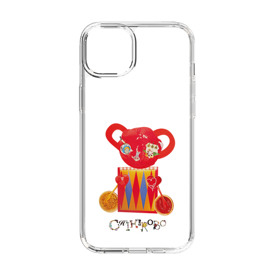 スリムプロテクションケース［ CHIHIROBO - 赤クマ ］