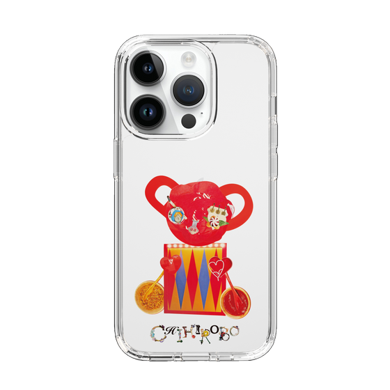 スリムプロテクションケース［ CHIHIROBO - 赤クマ ］