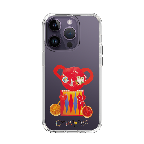 スリムプロテクションケース［ CHIHIROBO - 赤クマ ］