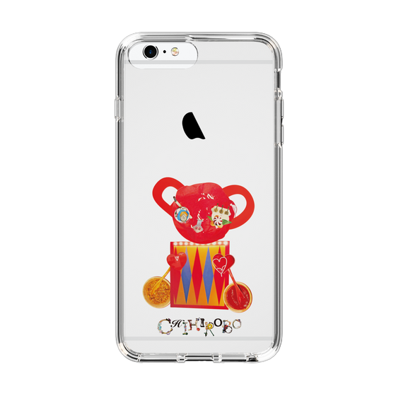 スリムプロテクションケース［ CHIHIROBO - 赤クマ ］