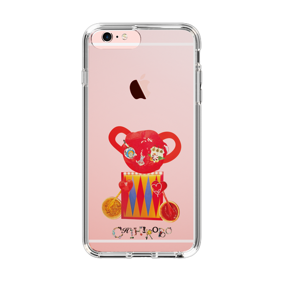 スリムプロテクションケース［ CHIHIROBO - 赤クマ ］