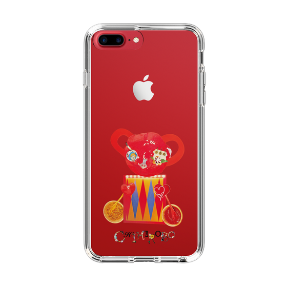 スリムプロテクションケース［ CHIHIROBO - 赤クマ ］