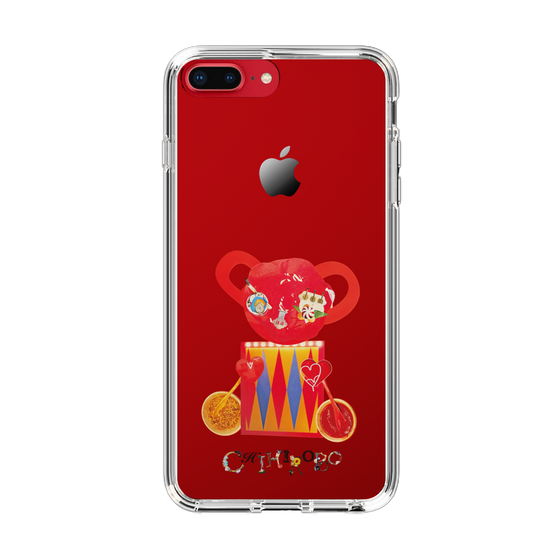 スリムプロテクションケース［ CHIHIROBO - 赤クマ ］