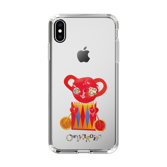 スリムプロテクションケース［ CHIHIROBO - 赤クマ ］
