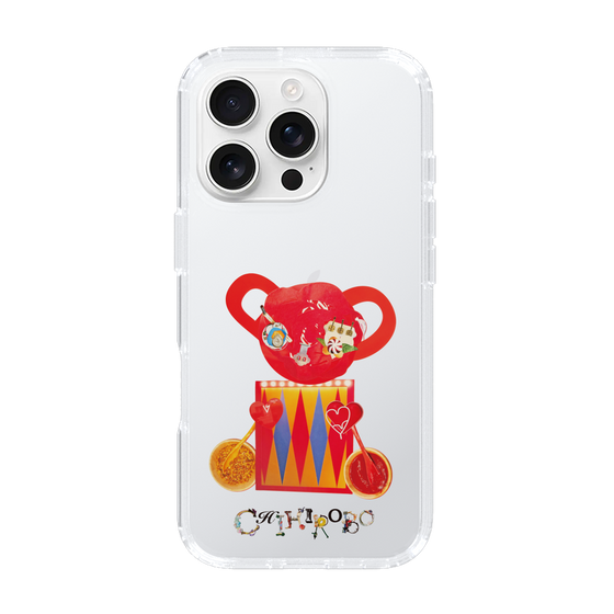 スリムプロテクションケース［ CHIHIROBO - 赤クマ ］