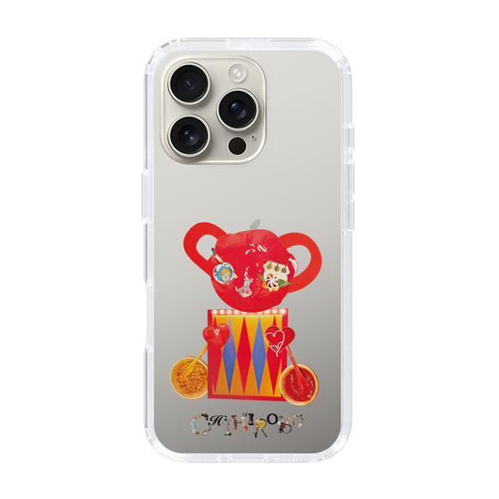 スリムプロテクションケース［ CHIHIROBO - 赤クマ ］