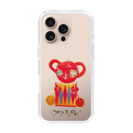 スリムプロテクションケース［ CHIHIROBO - 赤クマ ］