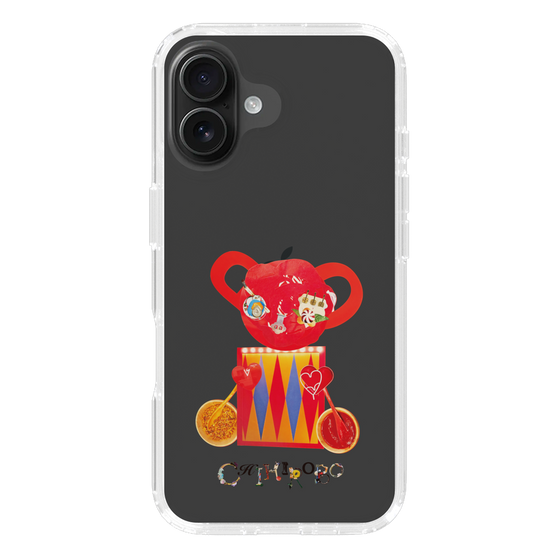 スリムプロテクションケース［ CHIHIROBO - 赤クマ ］