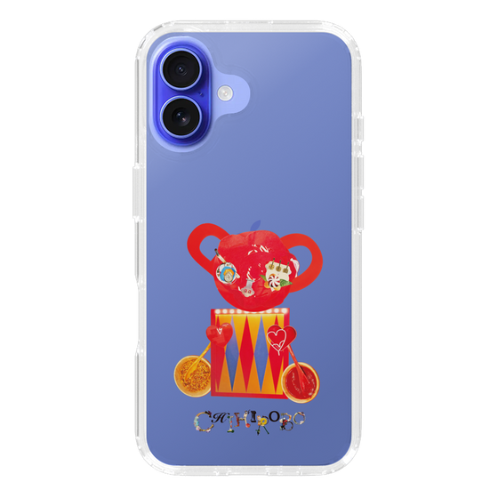 スリムプロテクションケース［ CHIHIROBO - 赤クマ ］