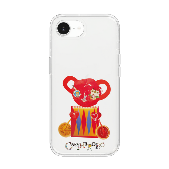 スリムプロテクションケース［ CHIHIROBO - 赤クマ ］