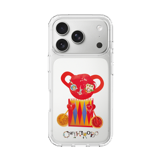 スリムプロテクションケース［ CHIHIROBO - 赤クマ ］