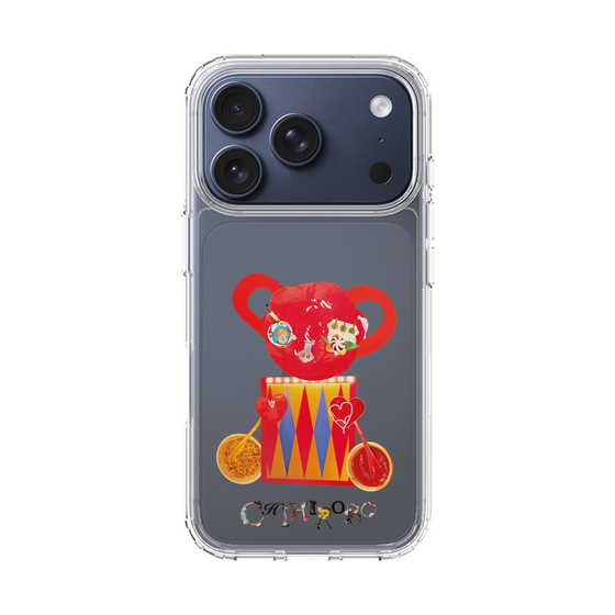 スリムプロテクションケース［ CHIHIROBO - 赤クマ ］