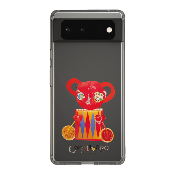 スリムプロテクションケース［ CHIHIROBO - 赤クマ ］