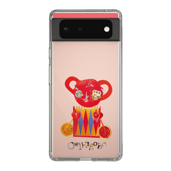 スリムプロテクションケース［ CHIHIROBO - 赤クマ ］