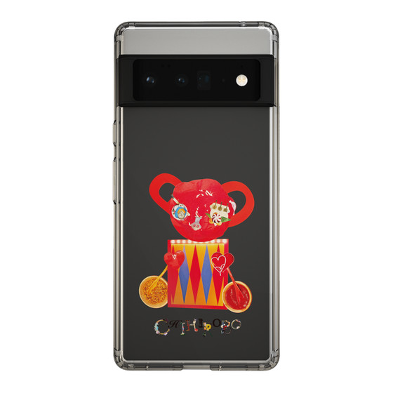 スリムプロテクションケース［ CHIHIROBO - 赤クマ ］