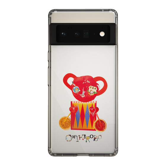 スリムプロテクションケース［ CHIHIROBO - 赤クマ ］