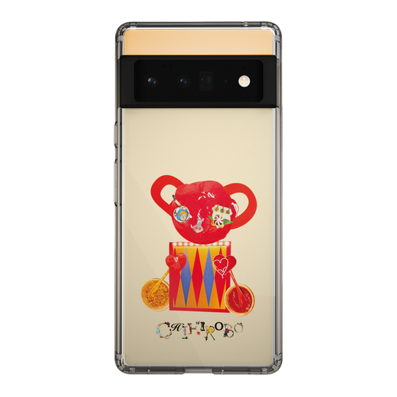 スリムプロテクションケース［ CHIHIROBO - 赤クマ ］