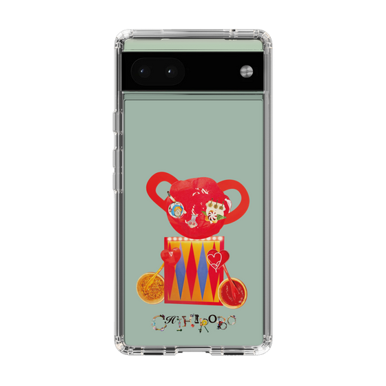 スリムプロテクションケース［ CHIHIROBO - 赤クマ ］