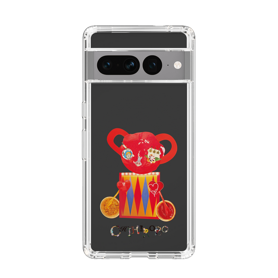 スリムプロテクションケース［ CHIHIROBO - 赤クマ ］