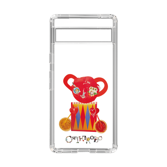 スリムプロテクションケース［ CHIHIROBO - 赤クマ ］