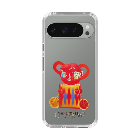 スリムプロテクションケース［ CHIHIROBO - 赤クマ ］