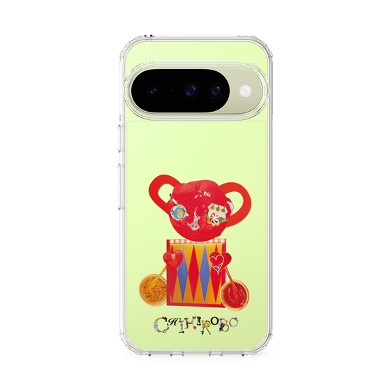 スリムプロテクションケース［ CHIHIROBO - 赤クマ ］