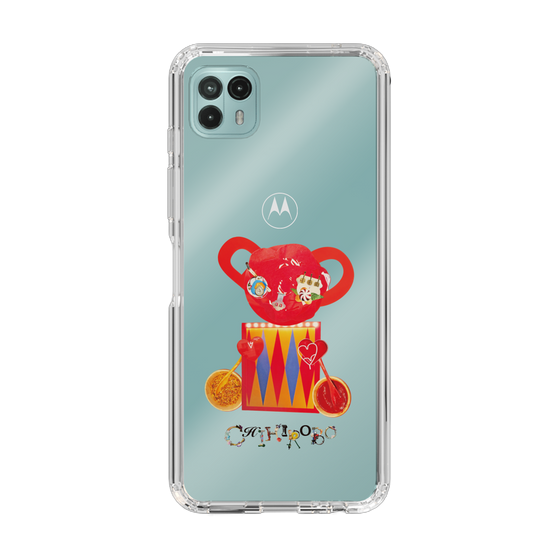 スリムプロテクションケース［ CHIHIROBO - 赤クマ ］