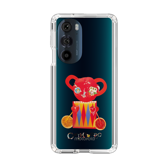 スリムプロテクションケース［ CHIHIROBO - 赤クマ ］